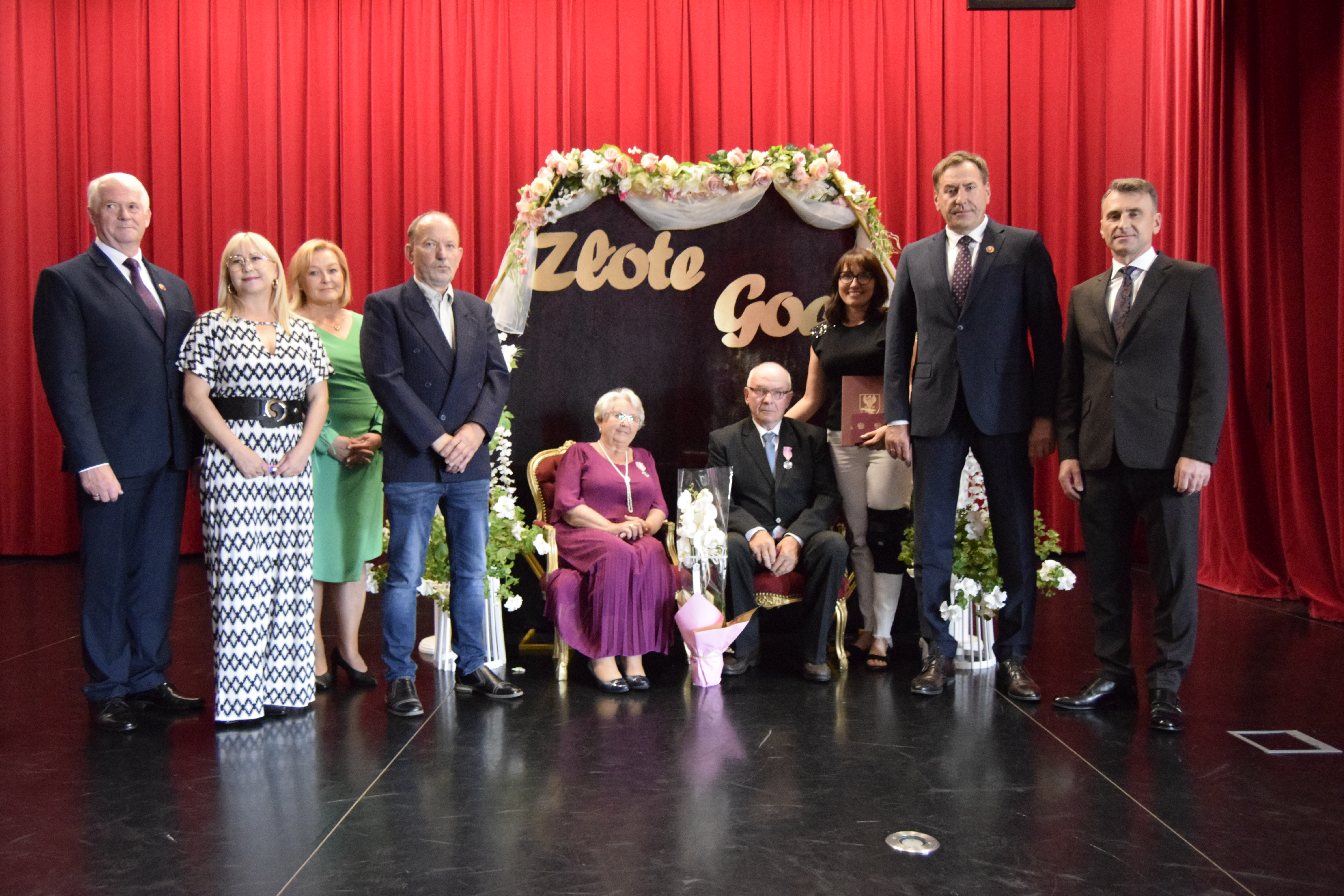 Państwo Kazimiera i Adam Chudkowie