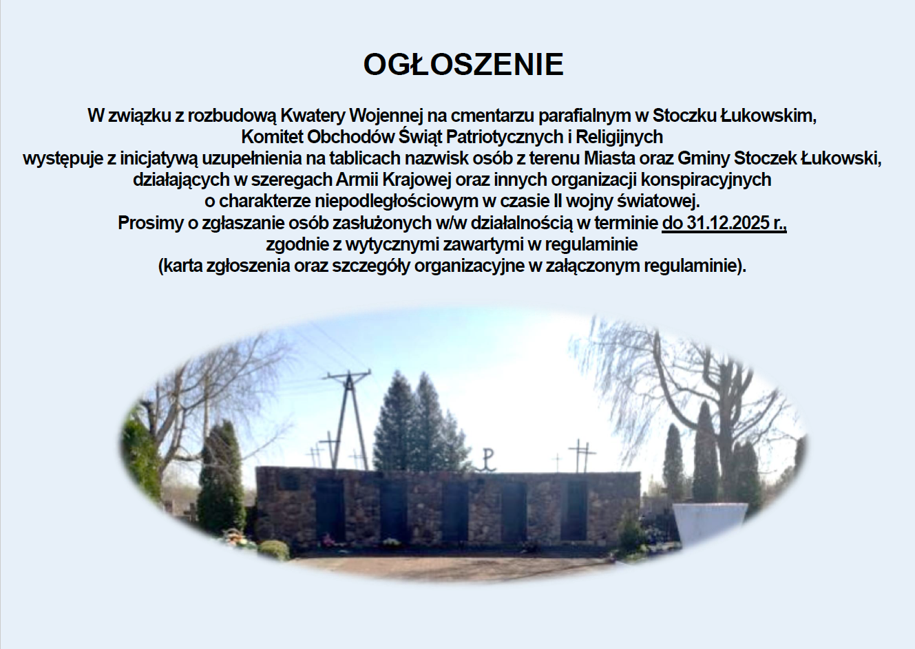 ogłoszenie
