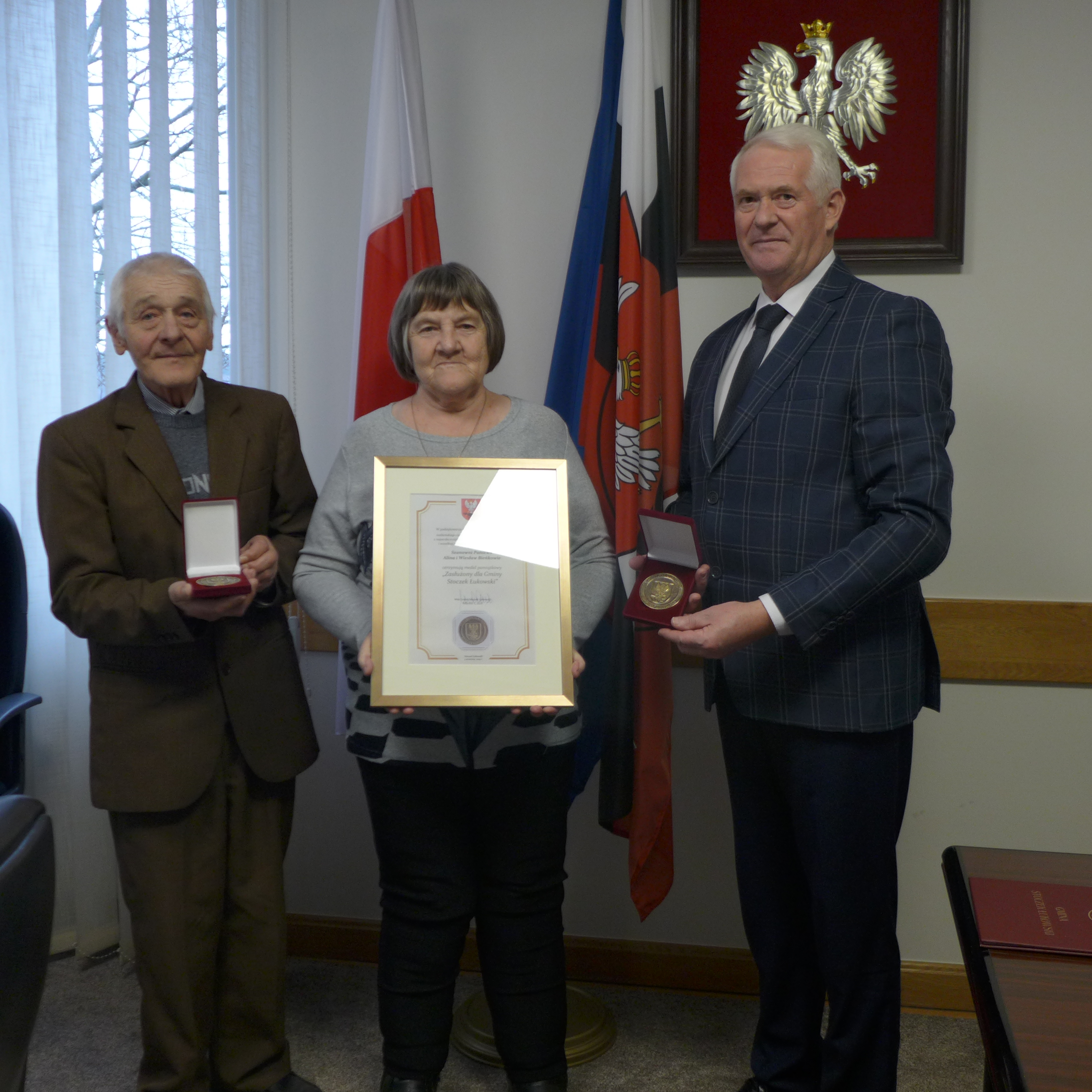 Państwo Alina i Wiesław Bieńkowie