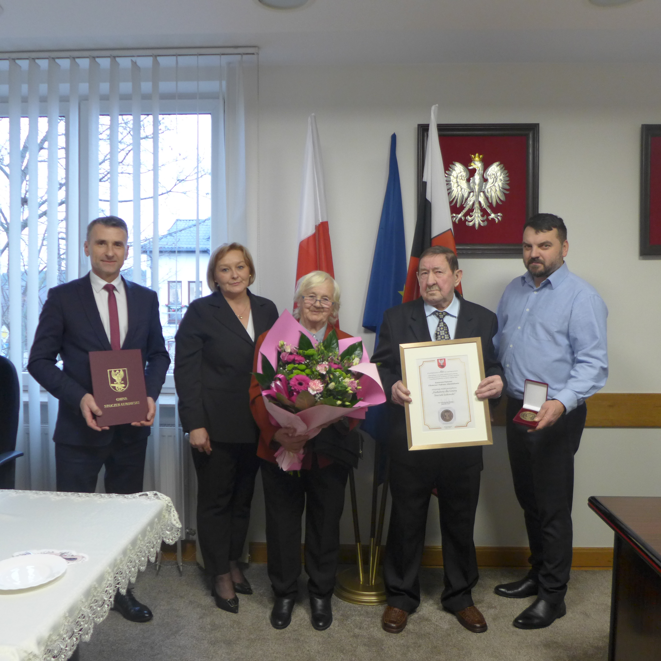 Państwo Filomena i Tadeusz Adamiakowie