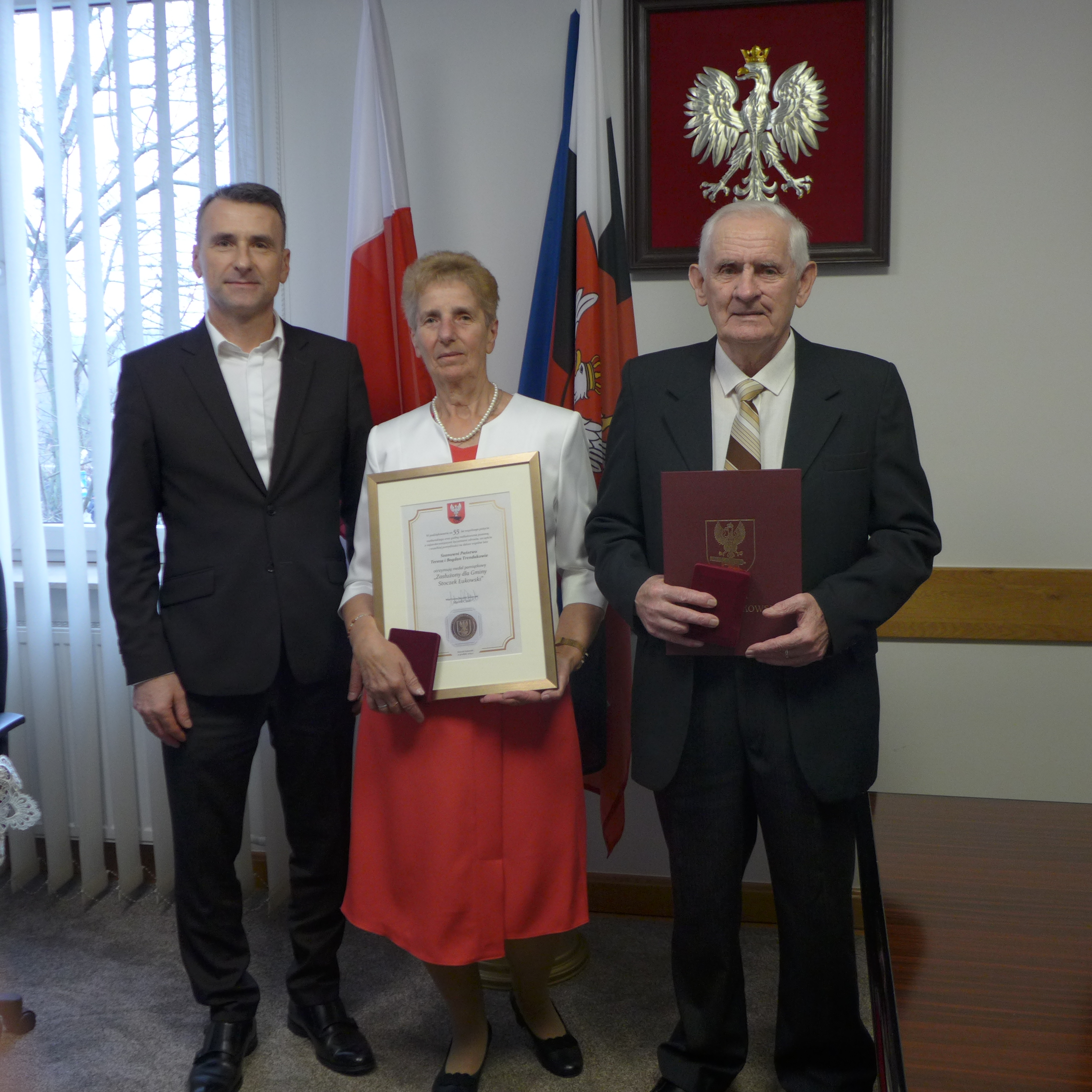 Państwo Teresa i Bogdan Trendakowie