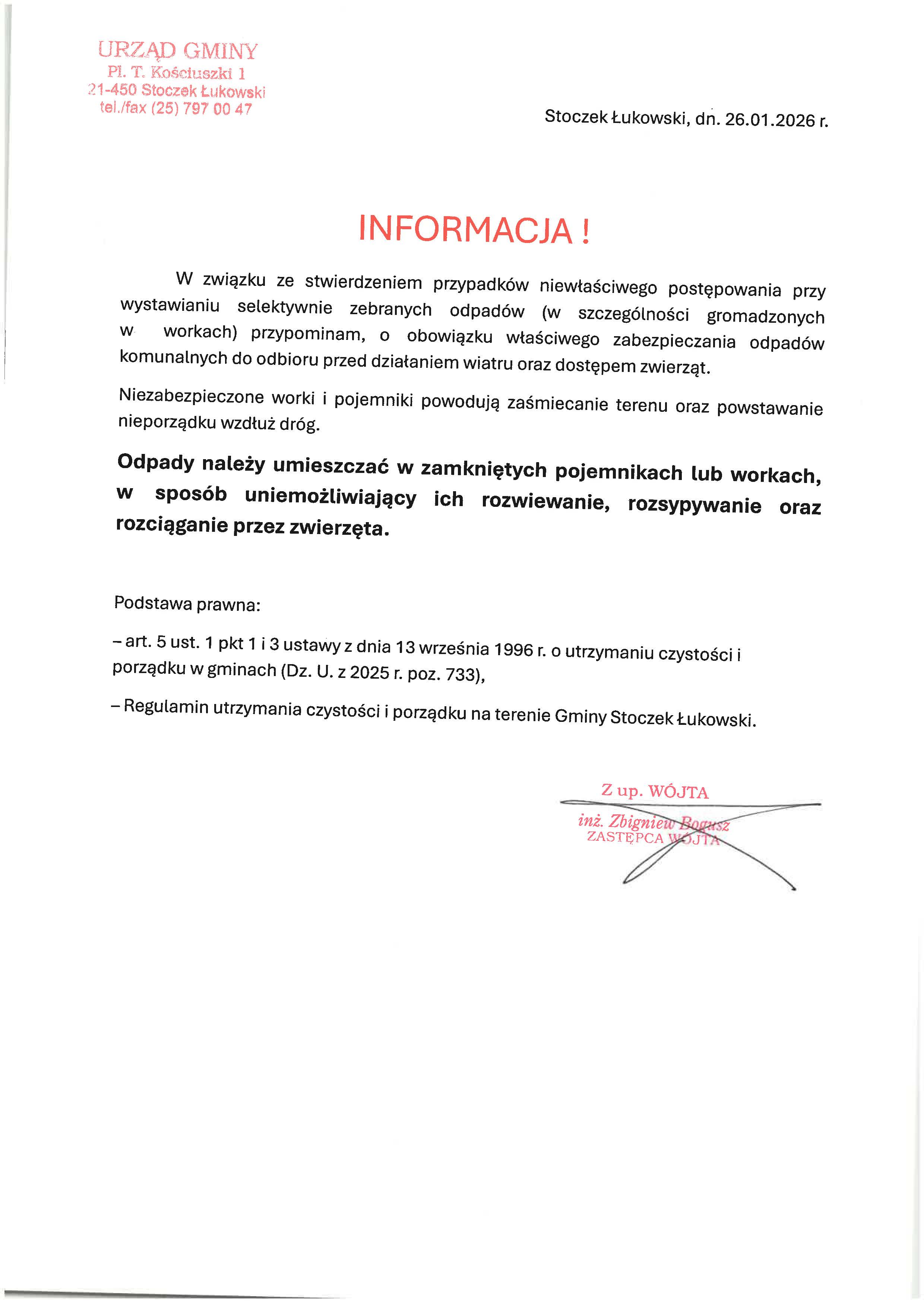 informacja